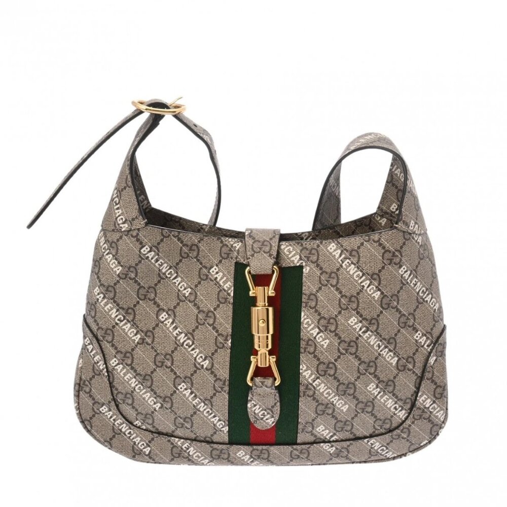 GUCCI ×BALENCIAGA Jackie 1961 The Hacker Project Shoulder Bag